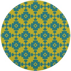 Pattern 4 Uv Print Round Tile Coaster by GardenOfOphir