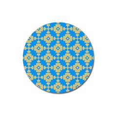 Pattern 7 Magnet 3  (round) by GardenOfOphir