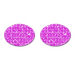 Pattern 8 Cufflinks (oval) by GardenOfOphir