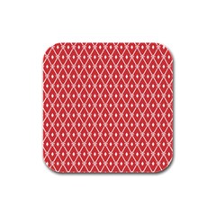 Pattern 10 Rubber Square Coaster (4 Pack) by GardenOfOphir