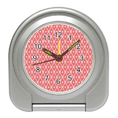 Pattern 13 Travel Alarm Clock by GardenOfOphir