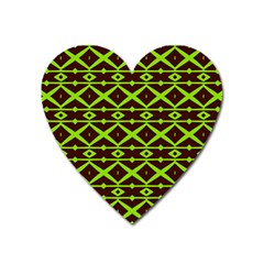 Pattern 17 Heart Magnet by GardenOfOphir