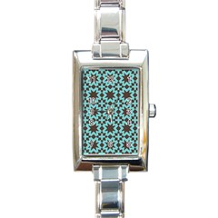 Pattern 20 Rectangle Italian Charm Watch by GardenOfOphir