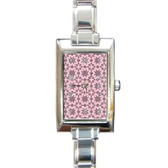 Pattern 19 Rectangle Italian Charm Watch by GardenOfOphir