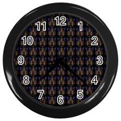 Digitalart Balls Wall Clock (black) by Sparkle
