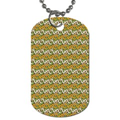 Pattern Dog Tag (two Sides)