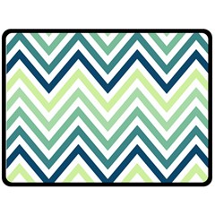 Pattern 37 One Side Fleece Blanket (Large)