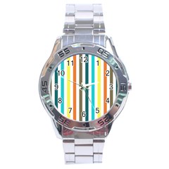 Pattern 42 Stainless Steel Analogue Watch by GardenOfOphir