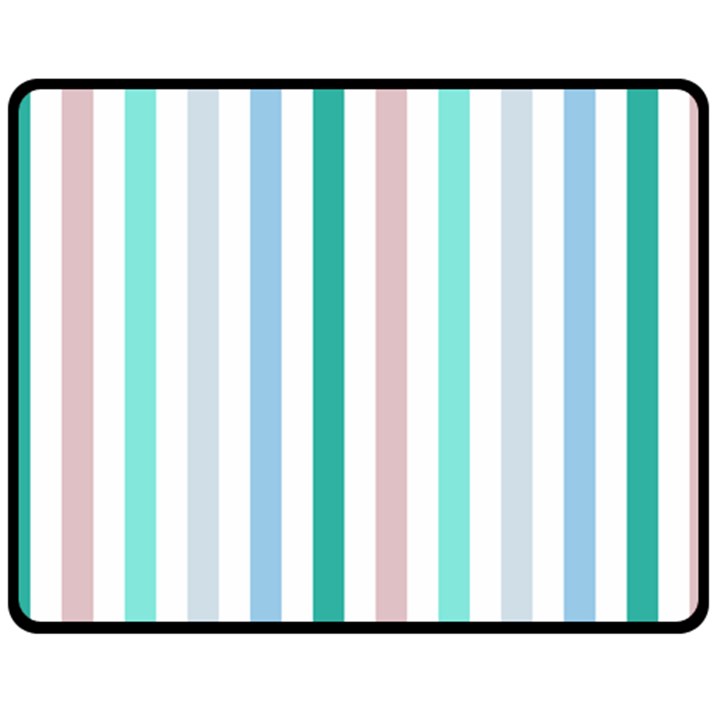 Pattern 43 One Side Fleece Blanket (Medium)