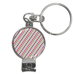 Pattern 47 Nail Clippers Key Chain by GardenOfOphir