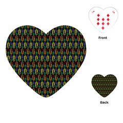 Pattern 61 Playing Cards Single Design (heart) by GardenOfOphir