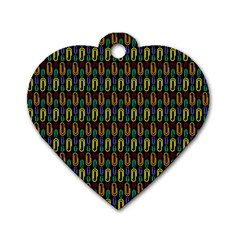 Pattern 61 Dog Tag Heart (two Sides) by GardenOfOphir