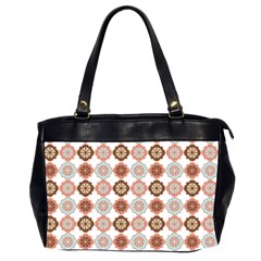 Trendy Pattern Oversize Office Handbag (2 Sides) by GardenOfOphir