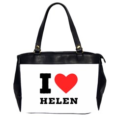 I Love Helen Oversize Office Handbag (2 Sides) by ilovewhateva