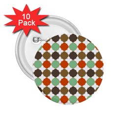 Stylish Pattern 2.25  Buttons (10 pack) 