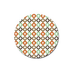 Quatrefoil Magnet 3  (round) by GardenOfOphir