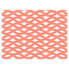 Lattice Iv One Side Premium Plush Fleece Blanket (Extra Small)