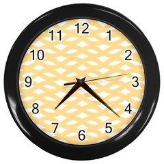 Lattice Ii Wall Clock (Black)