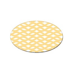 Lattice Ii Sticker Oval (10 pack)