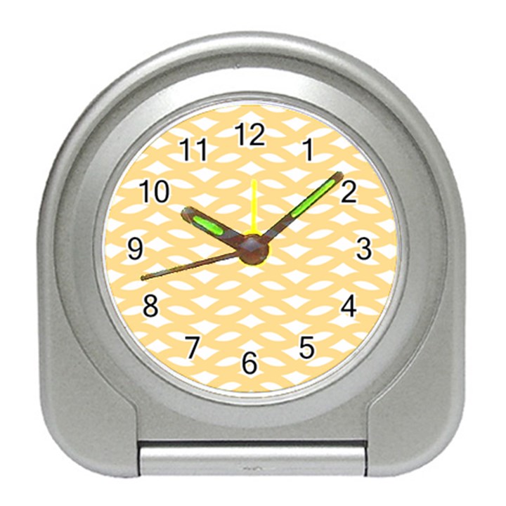 Lattice Ii Travel Alarm Clock