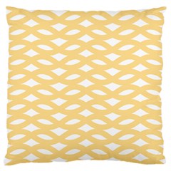 Lattice Ii Large Cushion Case (one Side) by GardenOfOphir