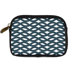 Lattice Pattern Digital Camera Leather Case