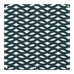 Lattice Pattern Banner And Sign 3  X 3  by GardenOfOphir