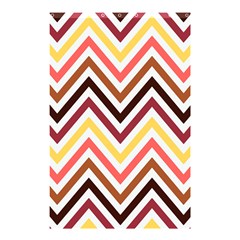 Chevron V Shower Curtain 48  X 72  (small)  by GardenOfOphir