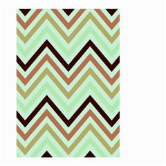 Chevron Iii Small Garden Flag (two Sides) by GardenOfOphir