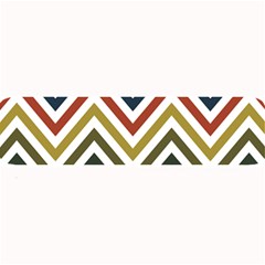 Chevron Ii Large Bar Mat by GardenOfOphir