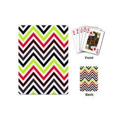 Chevron Playing Cards Single Design (Mini)