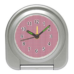 Pattern 93 Travel Alarm Clock by GardenOfOphir