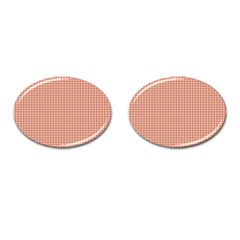 Pattern 101 Cufflinks (oval)