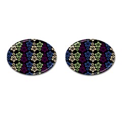 Pattern 103 Cufflinks (oval) by GardenOfOphir