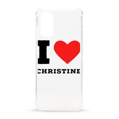 I Love Christine Samsung Galaxy S20 6 2 Inch Tpu Uv Case by ilovewhateva