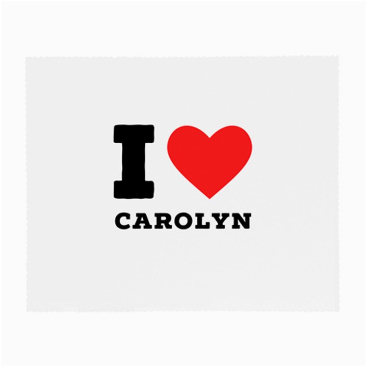 I love carolyn Small Glasses Cloth (2 Sides)