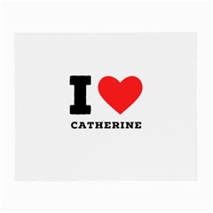 I Love Catherine Small Glasses Cloth by ilovewhateva