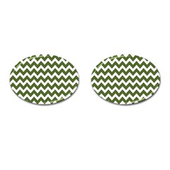 Pattern 126 Cufflinks (oval) by GardenOfOphir