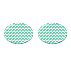 Pattern 128 Cufflinks (oval) by GardenOfOphir