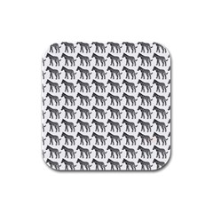 Pattern 129 Rubber Square Coaster (4 pack)