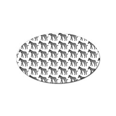 Pattern 129 Sticker Oval (10 pack)