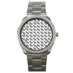 Pattern 129 Sport Metal Watch