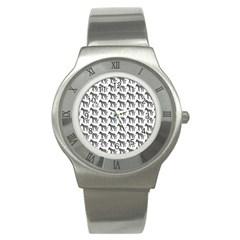 Pattern 129 Stainless Steel Watch