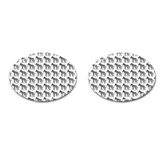 Pattern 129 Cufflinks (Oval)