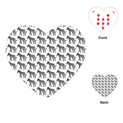 Pattern 129 Playing Cards Single Design (Heart)