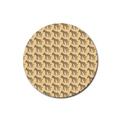 Pattern 133 Rubber Coaster (round) by GardenOfOphir