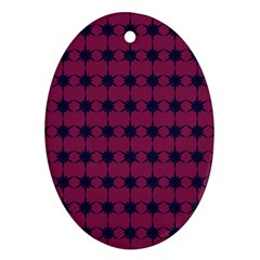 Pattern 140 Oval Ornament (Two Sides)