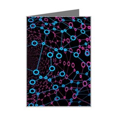 Artificial Intelligence Network Mini Greeting Card