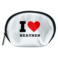 I Love Heather Accessory Pouch (medium) by ilovewhateva