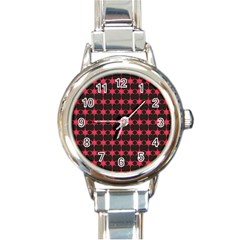 Pattern 143 Round Italian Charm Watch by GardenOfOphir